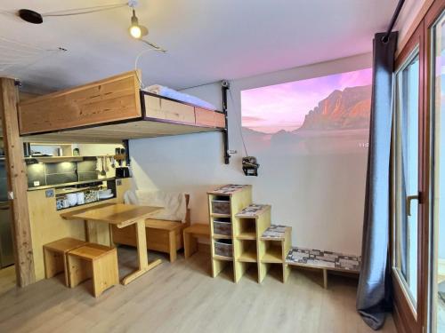 Studio 4 pers, Val-d'Isère Centre, terrasse