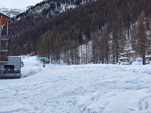 Studio 4 pers, Val-d'Isère Centre, terrasse