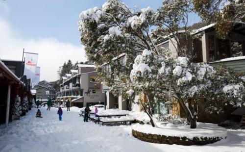 Το Snowman 8 Penthouse τον χειμώνα