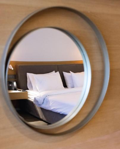 Cama o camas de una habitación en Oakridge Hotel & Spa
