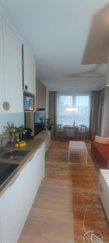 Η κουζίνα ή μικρή κουζίνα στο BelMare 327 Aqua