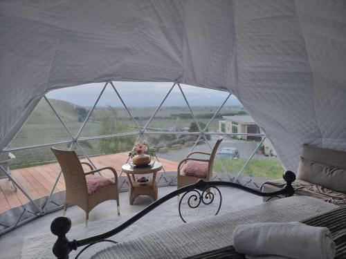 Gallery image of Mount Richmond Glamping Dome at Mountainview Villa in Blenheim