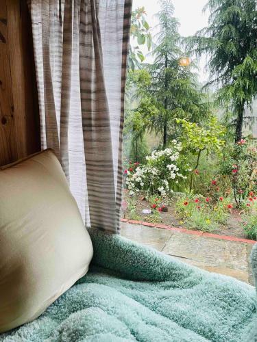 Κήπος έξω από το Dhyanasadan - Discover serenity in the Himalayas