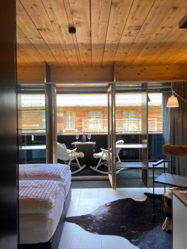 Postel nebo postele na pokoji v ubytování Kar Design Appartements