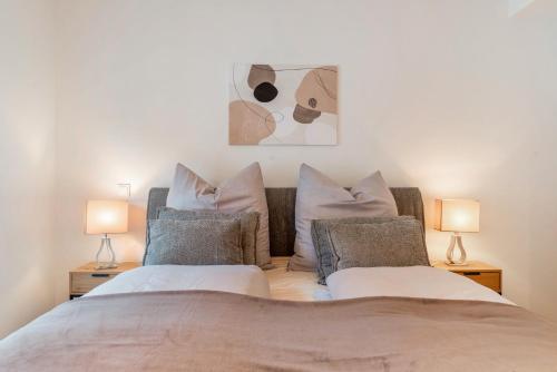 Katil atau katil-katil dalam bilik di Seeappartment Ferienglück