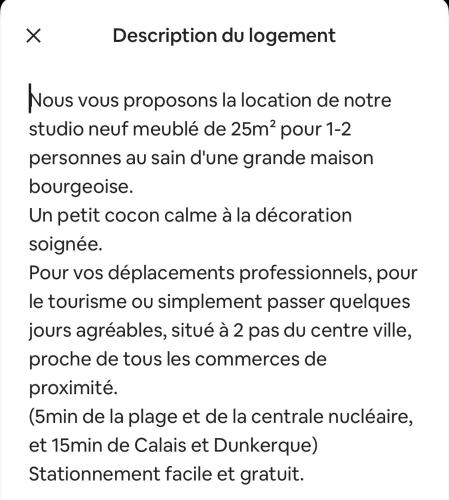Φωτογραφία από το άλμπουμ του Joli studio neuf Gravelines σε Gravelines