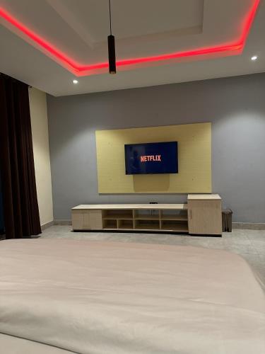 Postel nebo postele na pokoji v ubytování Lavera Hotel