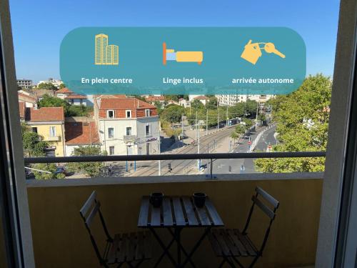 Terrasse du soleil, Studio proche Gare Montpellier