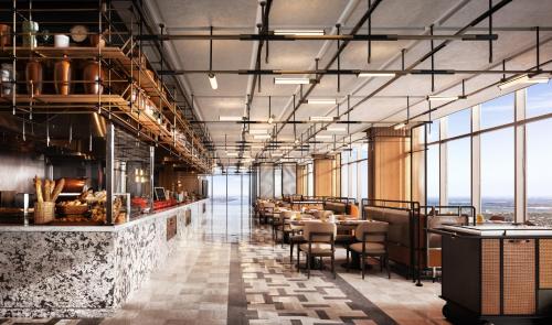 Posezení v ubytování Shangri-La Phnom Penh