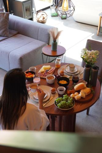 Mad i chaletet eller i nærheden