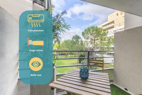 Superbe Appt Port Marianne, Parking Privé, 4 personnes