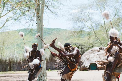 Huéspedes de Biweda Nguni Lodge
