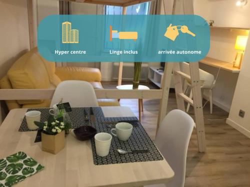 Jolie studio à deux pas du centre historique