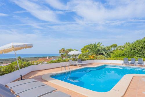 Villa Sol B - Breathtaking Sea Views and large shared pool