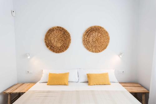 Ένα ή περισσότερα κρεβάτια σε δωμάτιο στο Villa Sol B - Breathtaking Sea Views and large shared pool