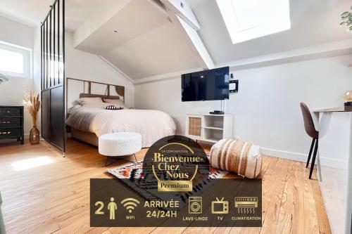 Superbe studio plein de charme proche du centre Tonnet