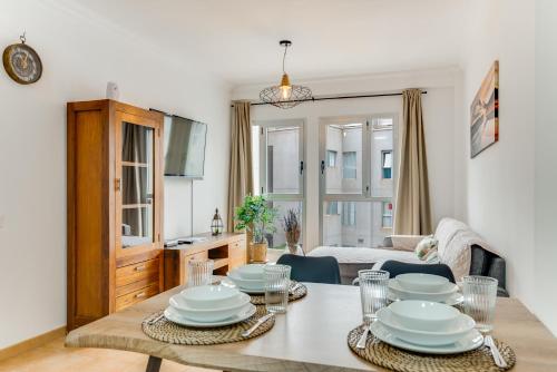 Χώρος καθιστικού στο Home2Book Sunny Getaway & Pool in Gáldar