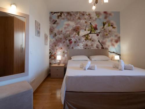 Posteľ alebo postele v izbe v ubytovaní Onyx city Center Apartment With parking