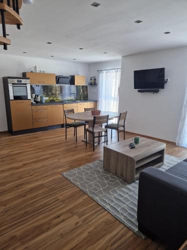Cucina o angolo cottura di Ferienmaisonette Purpurbuche