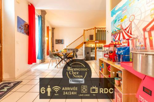 Appartement spacieux Luna Park centre