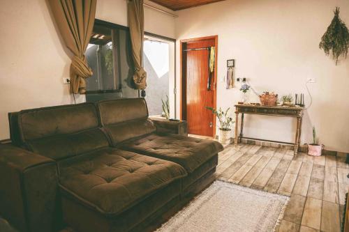 Zona de estar de Casinha Pedra do Baú