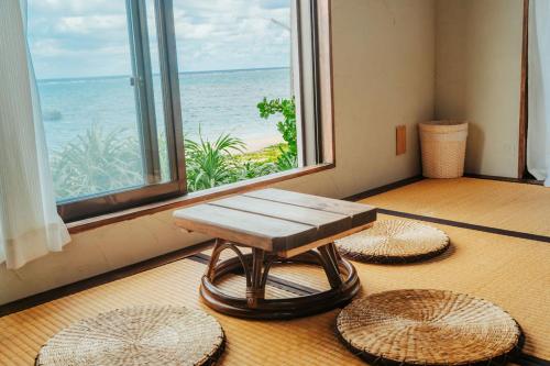 Landskap semula jadi dekat dengan rumah percutian