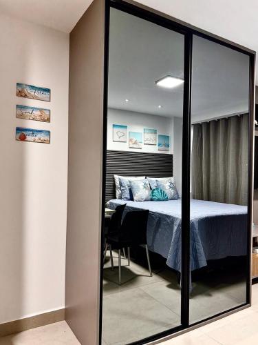 Katil atau katil-katil dalam bilik di Umi flat Intermares
