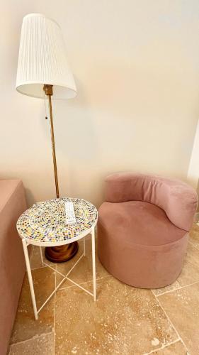 Ruang duduk di Apartament Alexandru Saturn