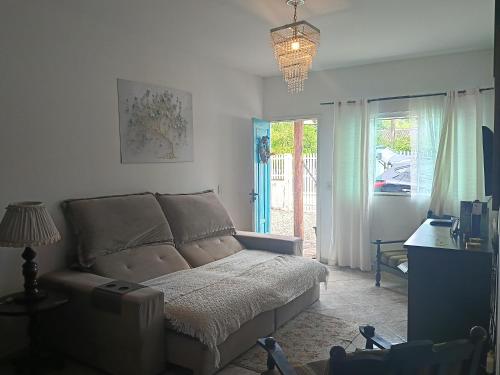 Χώρος καθιστικού στο Happy Guest House