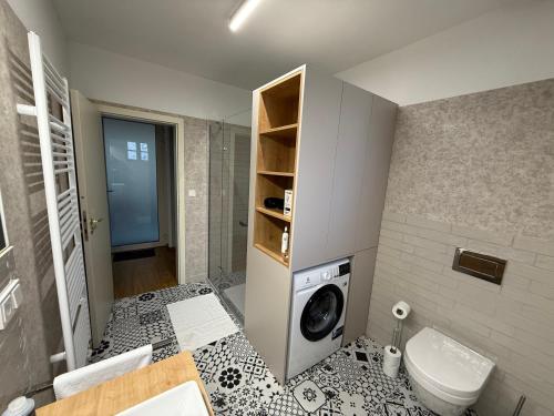 Kúpeľňa v ubytovaní Apartments Cafe Hexe