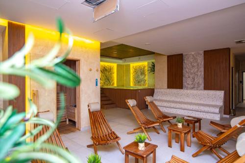 Zona de estar de Apart kompleks Binis