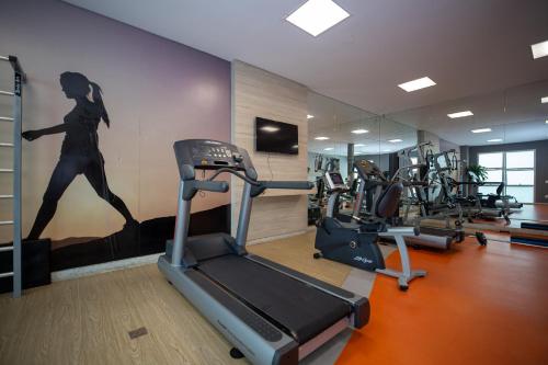 Gimnasio o equipo deportivo en Piemonte Hotel