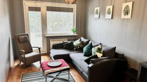 Quiet and comfortable apartment with parking for a nice stay for two, one or a couple guests with a child