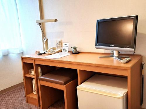 TV a/nebo společenská místnost v ubytování Hotel Tetora Higashimuroran - Vacation STAY 86779v