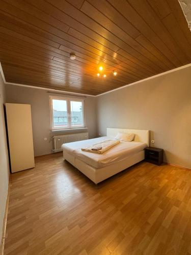 Katil atau katil-katil dalam bilik di Zimmer in Landstuhl