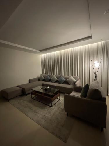 Ruang duduk di Darwish hostel