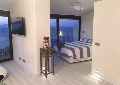 Ένα ή περισσότερα κρεβάτια σε δωμάτιο στο Exclusive Loft en Cap Sa Sal - SA CALMA
