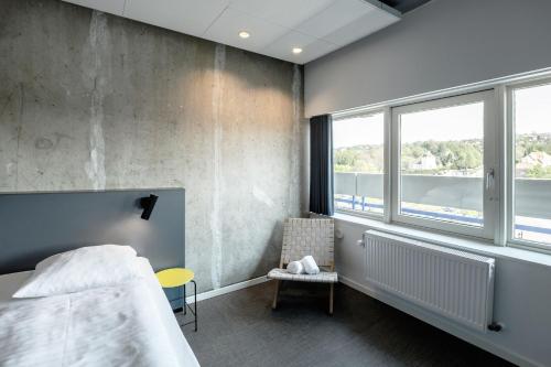 Cama o camas de una habitación en Four Points Flex by Sheraton Aarhus Viby