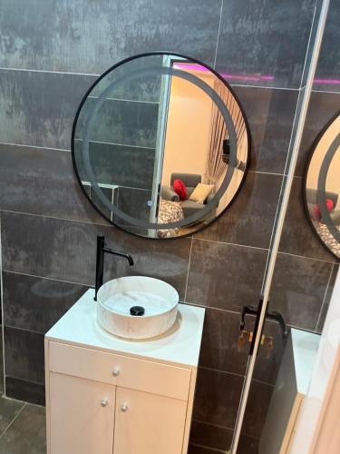 Koupelna v ubytování Luxury Studio