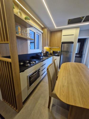 Kuchyň nebo kuchyňský kout v ubytování AP 511 - LIVIN Resort Atlântida