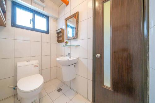 Un baño de 貓天空寵物友善民宿
