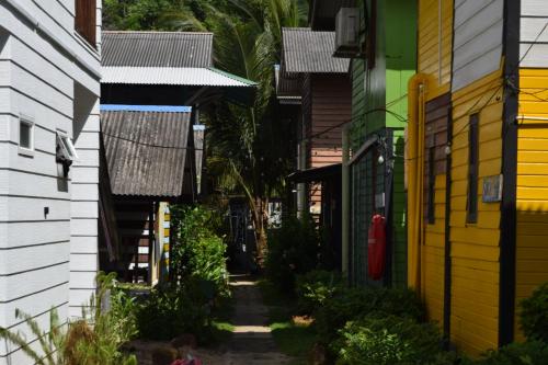 Bangunan di mana terletaknya resort