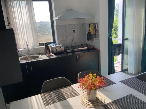 Køkken eller tekøkken på Mombasa Apartments