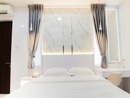 Ένα ή περισσότερα κρεβάτια σε δωμάτιο στο Single Room