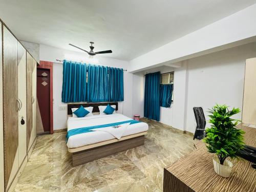 Cama o camas de una habitación en Raksha Residency