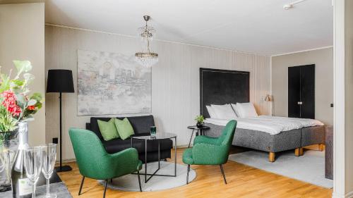 Postel nebo postele na pokoji v ubytování Comfort Hotel Sundsvall