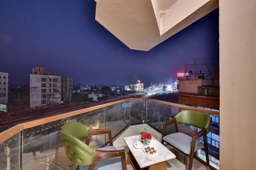 Χώρος καθιστικού στο Soil to Soul Trinity Hotel - A Boutique Stay