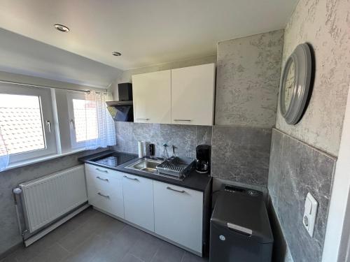 Dapur atau dapur kecil di Ferienhaus
