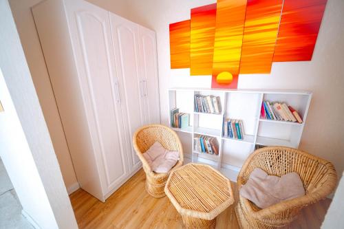 Posezení v ubytování Eagle Town Serviced Apartment