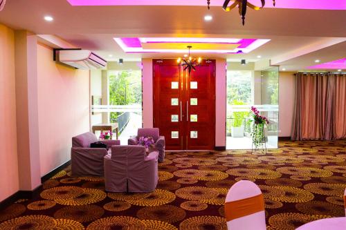 Χώρος καθιστικού στο Ambalama Leisure Lounge